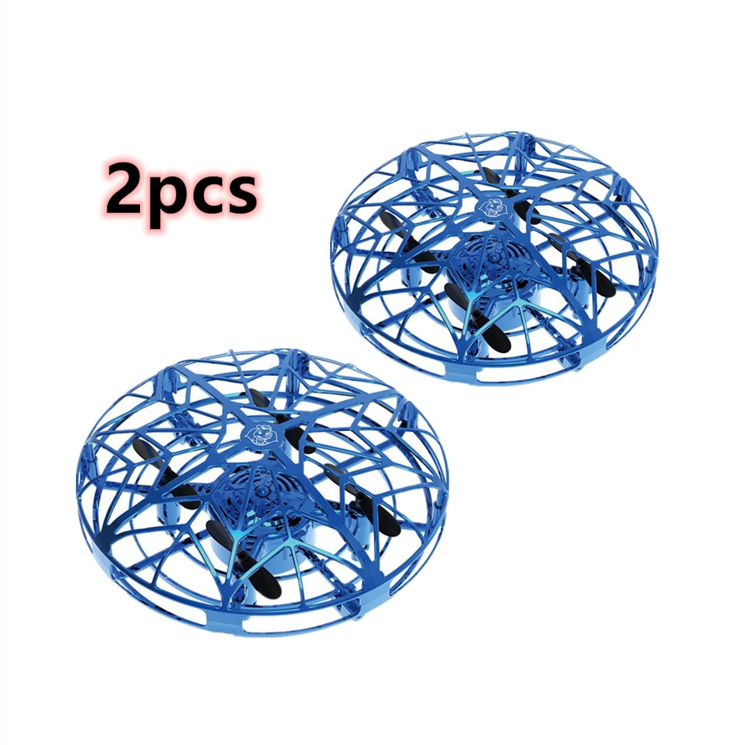 Flying Helicopter Mini Drone UFO RC Drone Infraed Induction - iztia