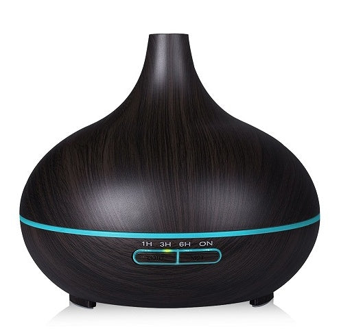 Ultrasonic Aroma Diffuser Humidifier Wood Grain - iztia