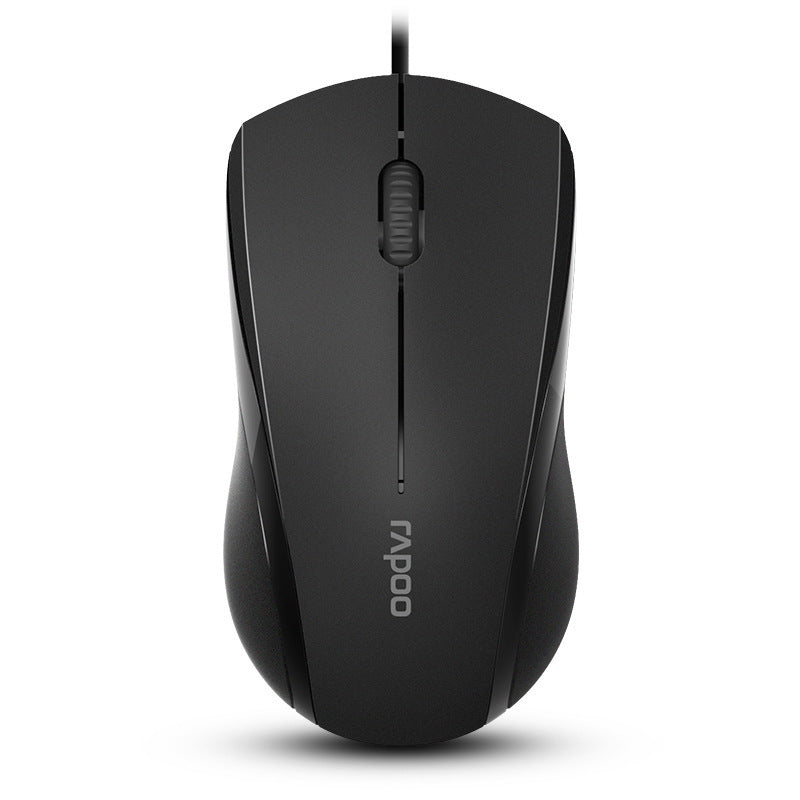 Optical Mouse for Desktop - Wired USB Connection - 1000dpi Resolution - Ergonomic Design - 3 Buttons: Office, Work, Home, Gaming - iztia