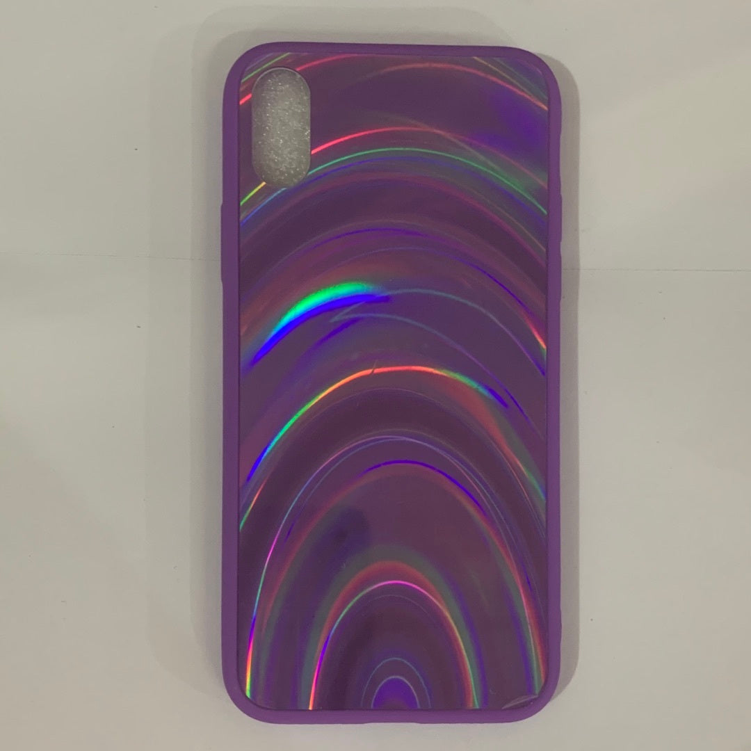 Rainbow Mirror Soft Case Phone Case - iztia