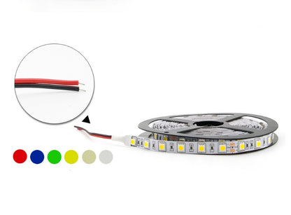 LED Light Strips Highlight 60 Light Beads Epoxy Waterproof Soft Strips - iztia