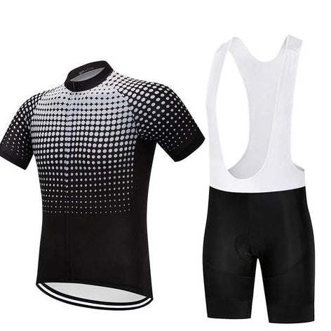 Cycling Set - WhiteDots - iztia