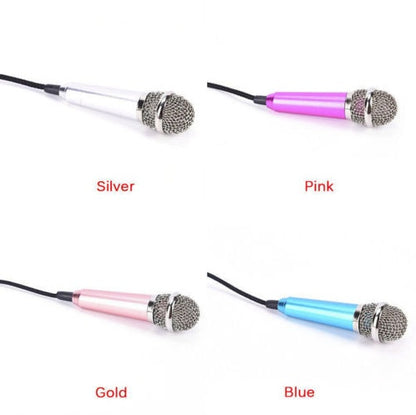 Mini mobile phone microphone mobile phone recording sing small microphone small microphone - iztia