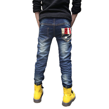 Boy patchwork jeans - iztia