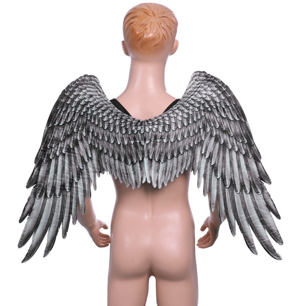 Halloween 3D Angel Wings Mardi Gras Theme Party Cosplay Wings - iztia