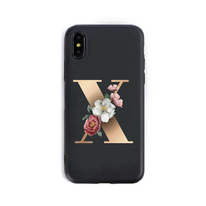 26 English Alphabet Silicone Phone Cases - iztia