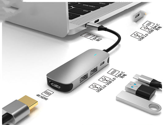 Hub Multi-function Hub HDMI Docking Station Notebook Converter - iztia