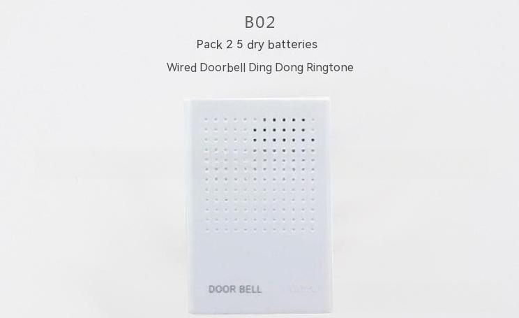 Wired Doorbell Battery-mounted Dingdong Doorbell Access Control Accessories - iztia