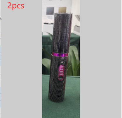 2-In-1 Electric USB Hair Straightening Brush Straightener Brush Multifunctional Comb Straightening Styler Hair Curler - iztia