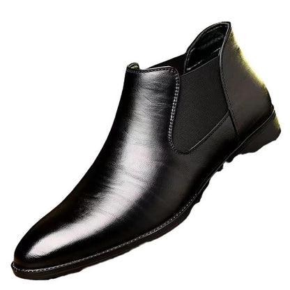 Men's Business Leisure Plus Size Leather Shoes - iztia