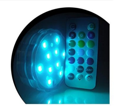 Colorful underwater waterproof lights highlight remote control lights - iztia