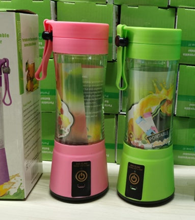 Portable Blender With USB Rechargeable Mini Kitchen Fruit Juice Mixer Home Simple Portable Electric Mini Juicer - iztia