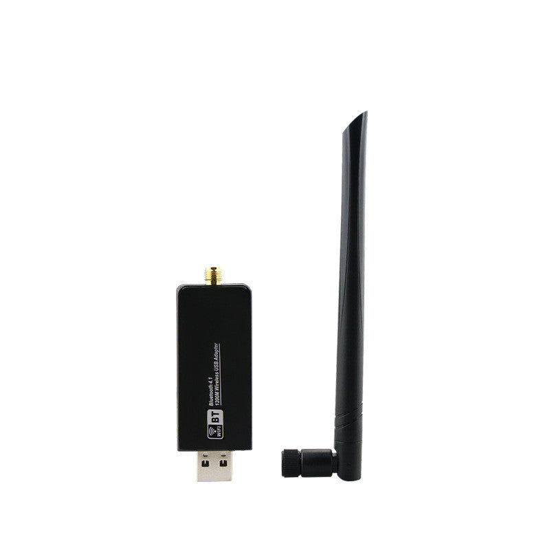 High-Speed Wireless Bluetooth Network Card USB 3.0 - W97L-5DB: Bluetooth 4.1, WEP/WPA/WPA2 Security, Compatible with Windows, Linux, Android - iztia