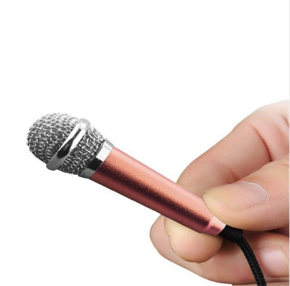 Mini mobile phone microphone mobile phone recording sing small microphone small microphone - iztia