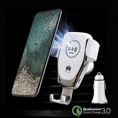Compatible With Apple, Car Qi Wireless Charger For  11 Pro Xs Max X 18w Fast Charging - iztia