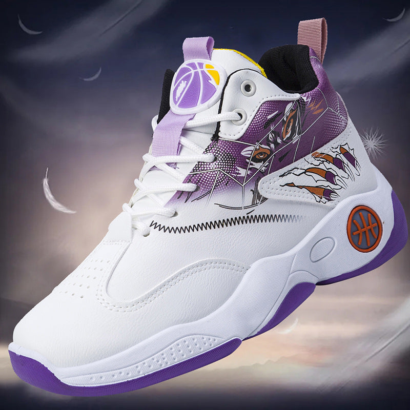 High-top Breathable Basketball Shoes Sneakers - iztia