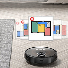 Geek Smart L8 Robot Vacuum Cleaner And Mop, LDS Navigation, Wi-Fi Connected APP, Selective Room Cleaning,MAX 2700 PA Suction, Ideal For Pets And Larger Home.Banned From Selling On Amazon - iztia