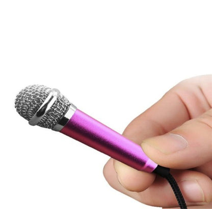 Mini mobile phone microphone mobile phone recording sing small microphone small microphone - iztia