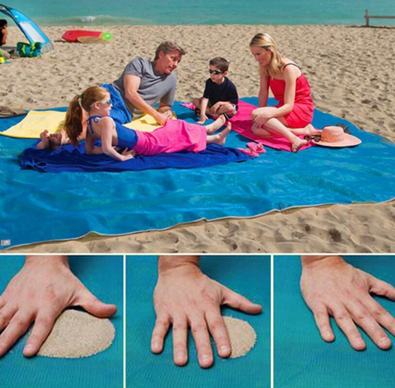 Folding Mat Beach Mat Leaky Sand Beach Mat Outdoor Travel Picnic Mat Camping Mat - iztia