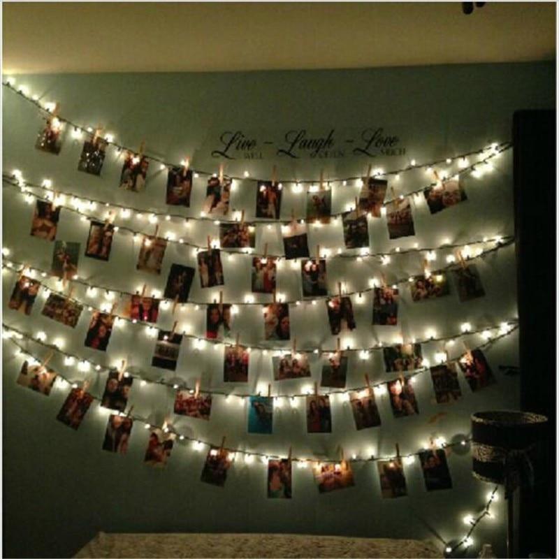 LED Photo Holder String Lights - iztia