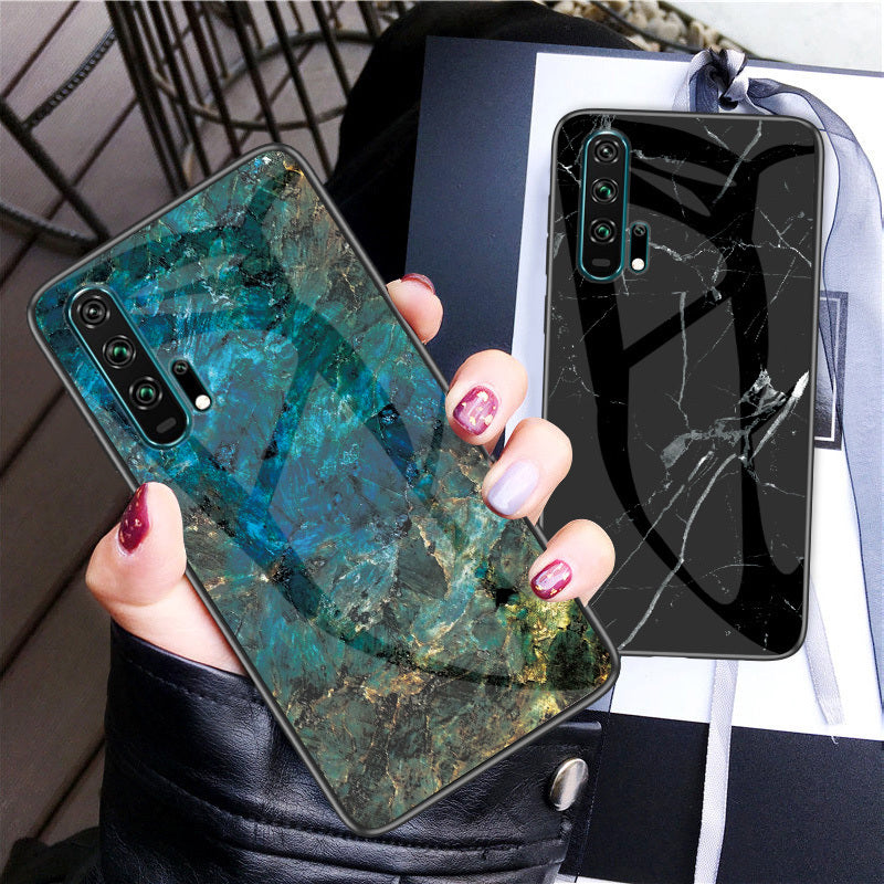 Anti-fall marble mobile phone case - iztia