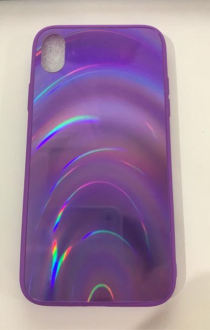 Rainbow Mirror Soft Case Phone Case - iztia