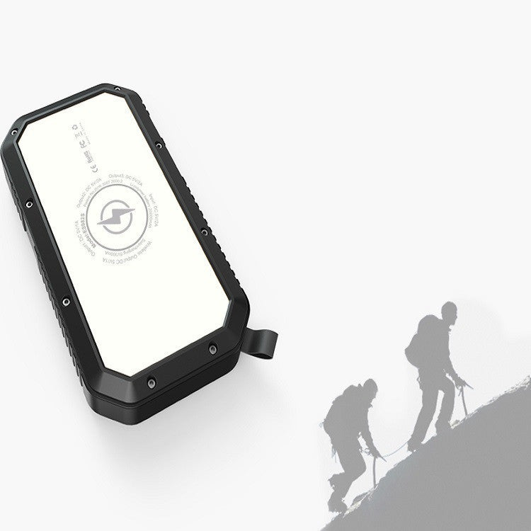 Wirelsess solar powerbank phone accessories torch - iztia