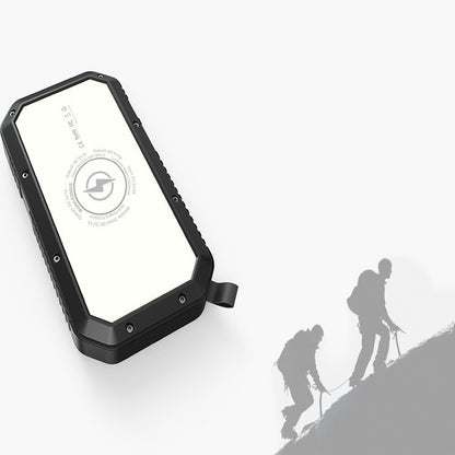 Wirelsess solar powerbank phone accessories torch - iztia