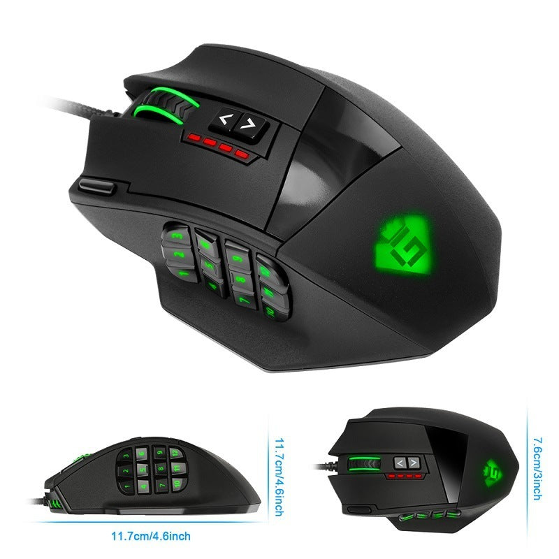 RGB backlit gaming mouse - iztia