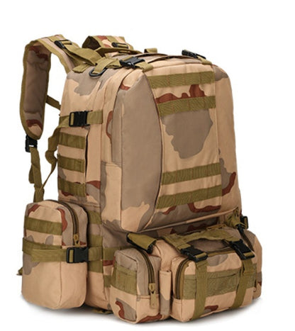 Outdoors Camouflage Tactical Hiking Bacpack - iztia