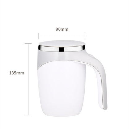 Rechargeable Model Automatic Stirring Cup Coffee Cup High Value Electric Stirring Cup Lazy Milkshake Rotating Magnetic Water Cup - iztia