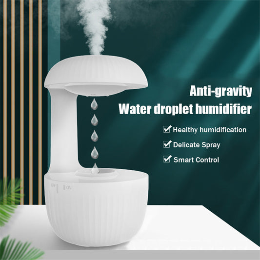 Anti-gravity Air Humidifier Mute Countercurrent Humidifier Levitating Water Drops Cool Mist Maker Fogger Relieve Fatigue - iztia