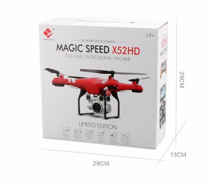 X52 RC drone with Altitude Hold 1080P 5MP HD Camera Quadcopter RC Drone 2MP WiF VS Phantom 3 Standard Syma X8HG - iztia