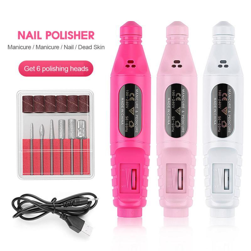 Electric Nail Polish Machine Pen Nail Art Tool - iztia