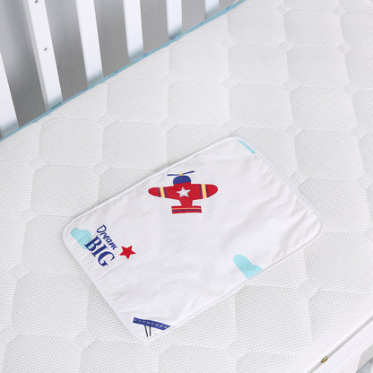 Baby cotton portable diaper changing pad - iztia