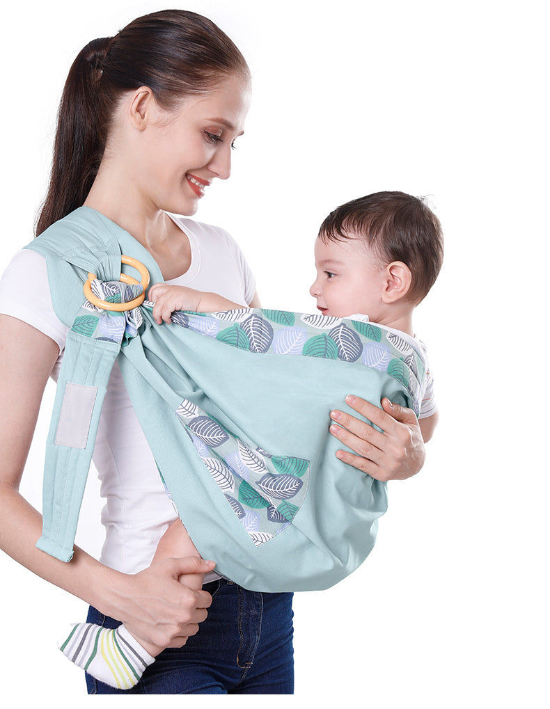 Baby Wrap Carrier Sling Adjustable Infant Comfortable Nursing Cover Soft Breathable Breastfeeding Carrier - iztia