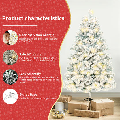 Christmas Tree PVC Artificial Snow Christmas Tree Mall Window Decoration Tree Cedar Christmas Tree Christmas Decoration Supplies - iztia