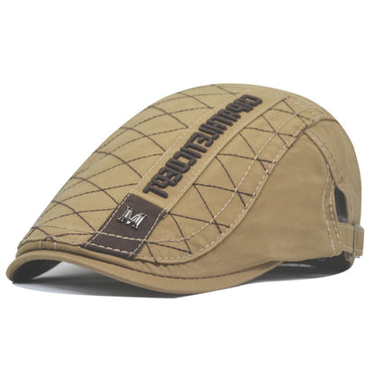 Men's Autumn And Winter New Sun Protection Sun-poof Peaked Cap - iztia