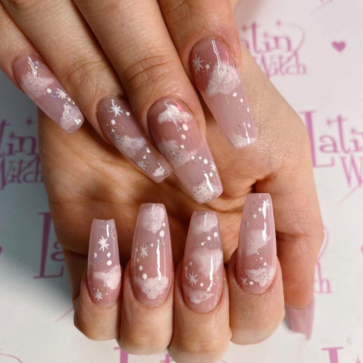 Wearing Nails Finished Soft Nails False Nails - iztia