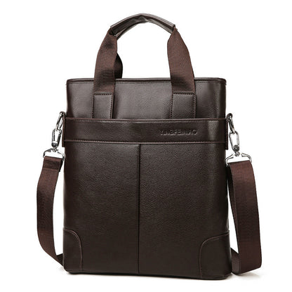 Men's Portable Crossbody Shoulder Briefcase - iztia