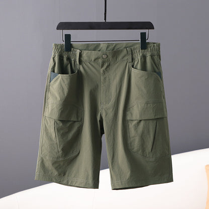 Shorts with Large Pockets for Men's Casual Summer Wear - iztia