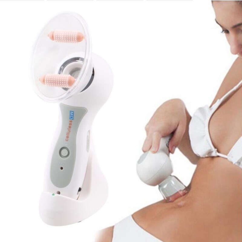 Portable Body Massage Vacuum Cans Anti Cellulite Massager Device Therapy Loss Weight Tool Chest Liposuction Electric Breast - iztia