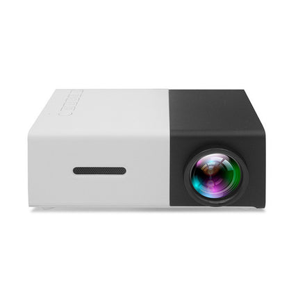 Portable Projector 3D Hd Led Home Theater Cinema HDMI-compatible Usb Audio Projector Yg300 Mini Projector - iztia