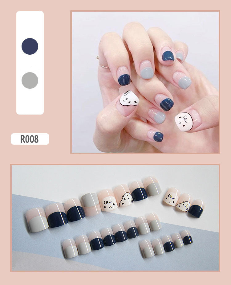 Fake nails finished nail patch - iztia