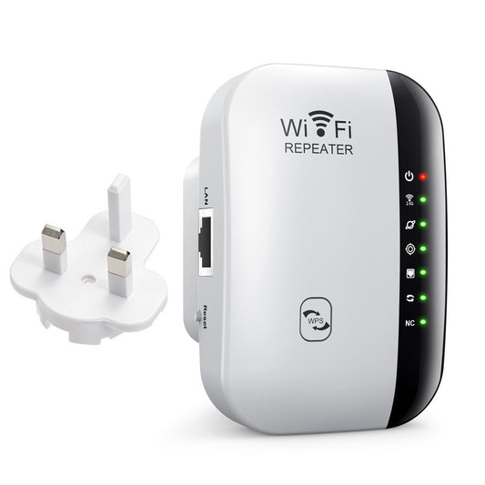 WIFI Signal Wireless Routing Extender - 10 Km Relay Distance, ABS Material, Compatible with 802.11n/g/b Devices - iztia