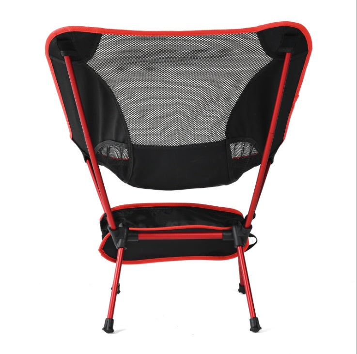 Travel Ultralight Folding Chair Superhard High Load Outdoor Camping Chair Portable Beach Hiking Picnic Seat Fishing Tools Chair - iztia