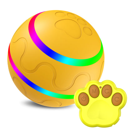 Pet New Cat Wicked Ball Toy Intelligent Ball USB Cat Toys Self Rotating Ball Automatic Rotation Ball - iztia