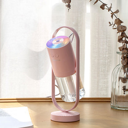 200ml Portable Colorful Light Humidifier USB Rechargeable Car Humidifier - iztia