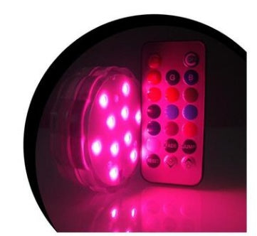 Colorful underwater waterproof lights highlight remote control lights - iztia