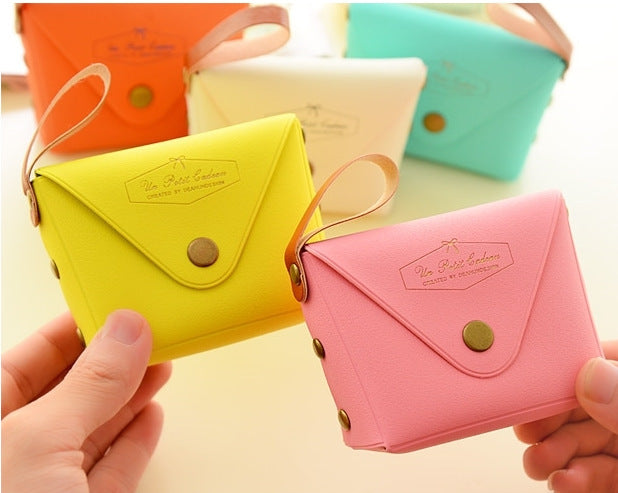 Cute Candy Color Key Case Macaron Coin Purse - iztia